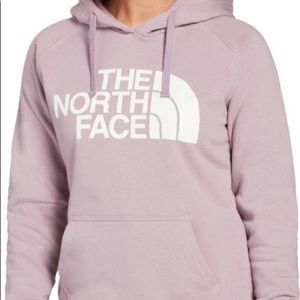 north face purple hoodie